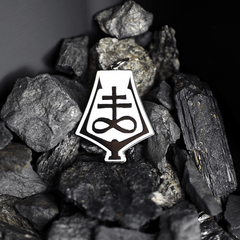 Barb & Brimstone - Hell Forged Steel Medallion - Satanme