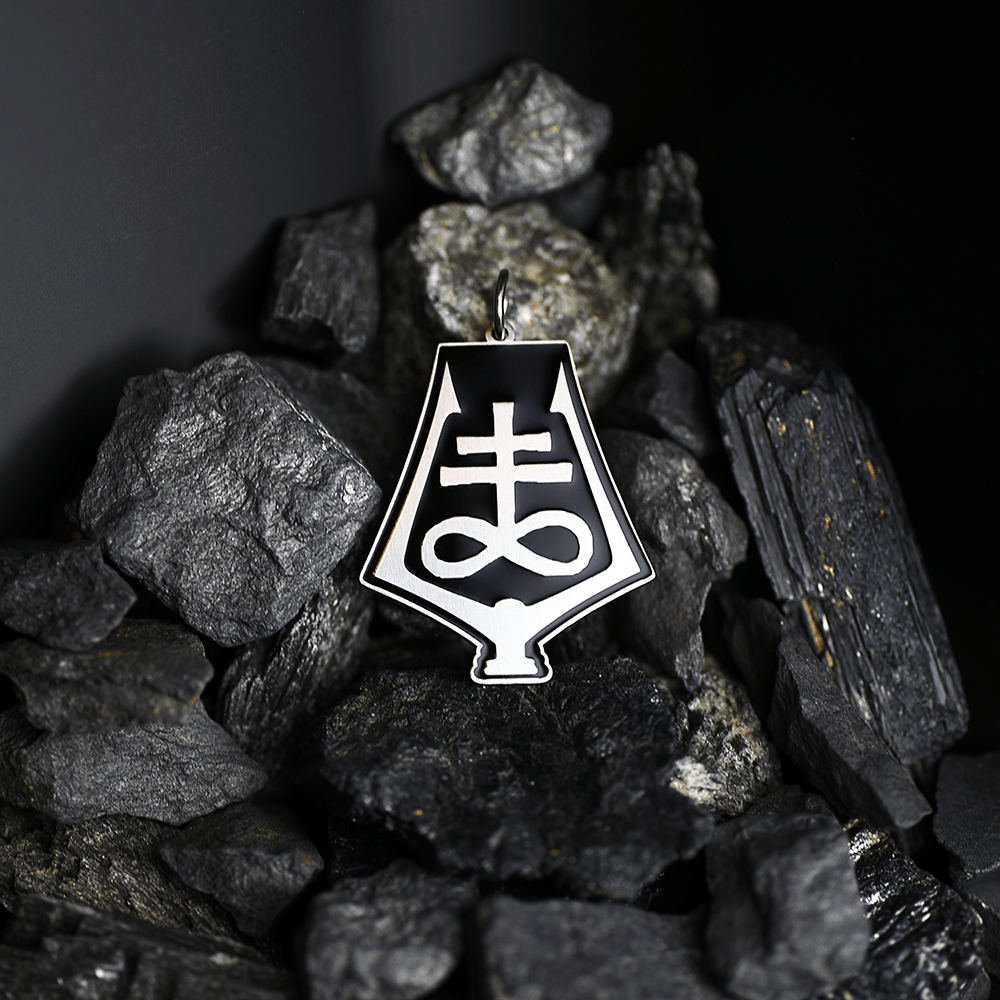 Barb & Brimstone - Hell Forged Steel Medallion - Satanme