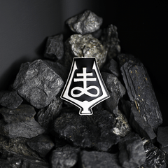 Barb & Brimstone - Hell Forged Steel Medallion - Satanme