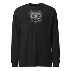 Baroque Demon Visage Long Sleeve Shirt - Satanme
