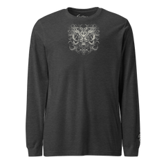 Baroque Demon Visage Long Sleeve Shirt - Satanme
