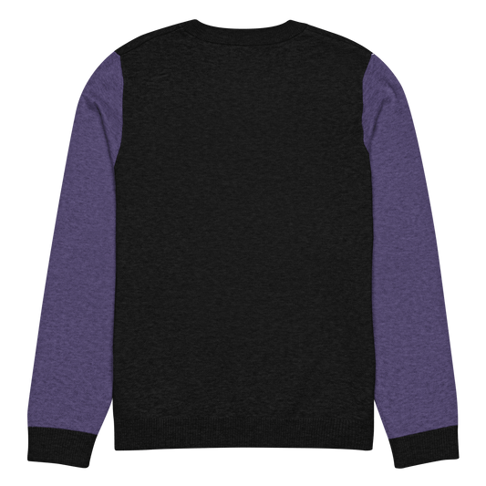 Bat & Bloom Knitted Sweater - Satanme
