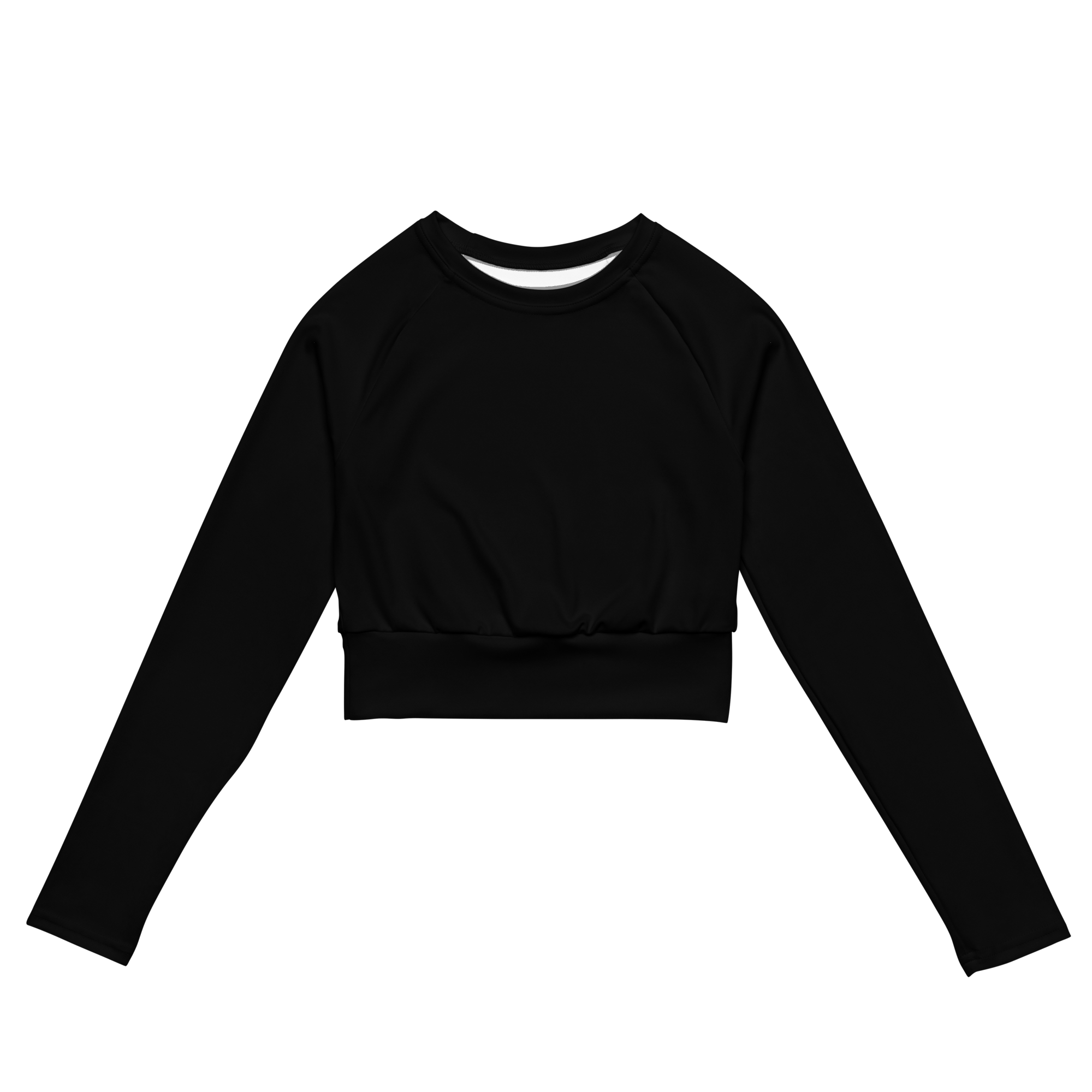Bat & Bloom Long Sleeve Crop Top - Satanme