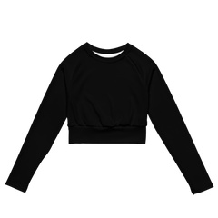 Bat & Bloom Long Sleeve Crop Top - Satanme