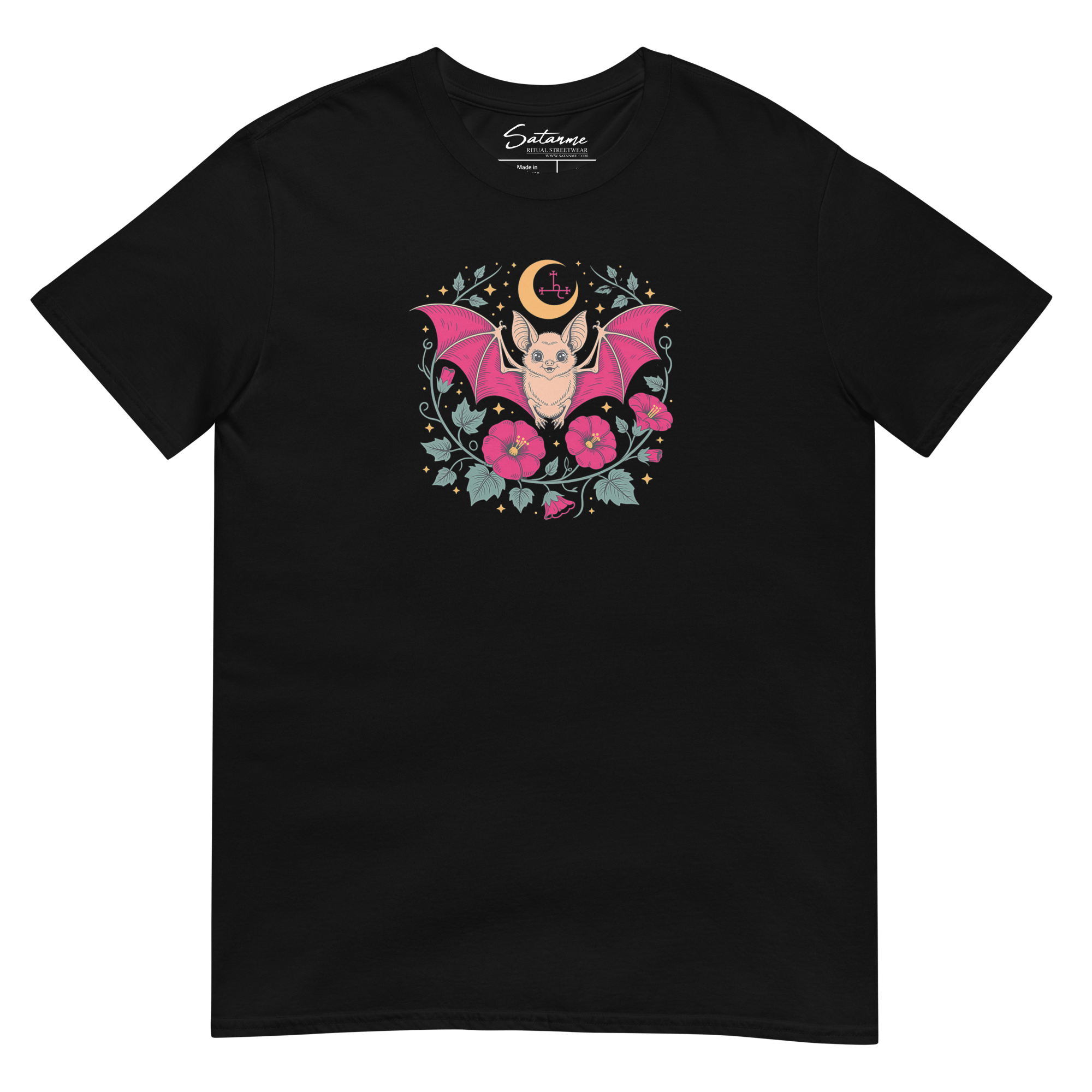 Bat & Bloom Shirt - Satanme