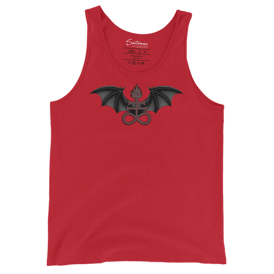 Bat Outta Hell Men's Tank Top - Satanme
