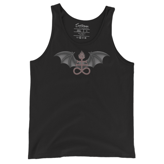 Bat Outta Hell Men's Tank Top - Satanme