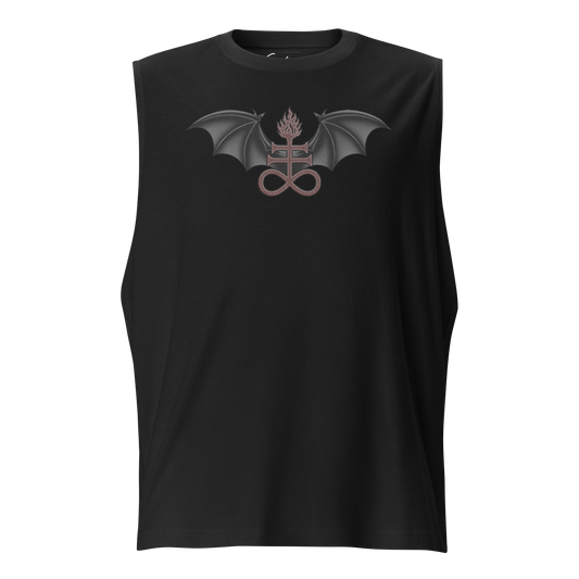Bat Outta Hell Muscle Shirt - Satanme