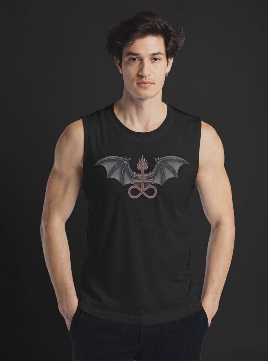 Bat Outta Hell Muscle Shirt - Satanme