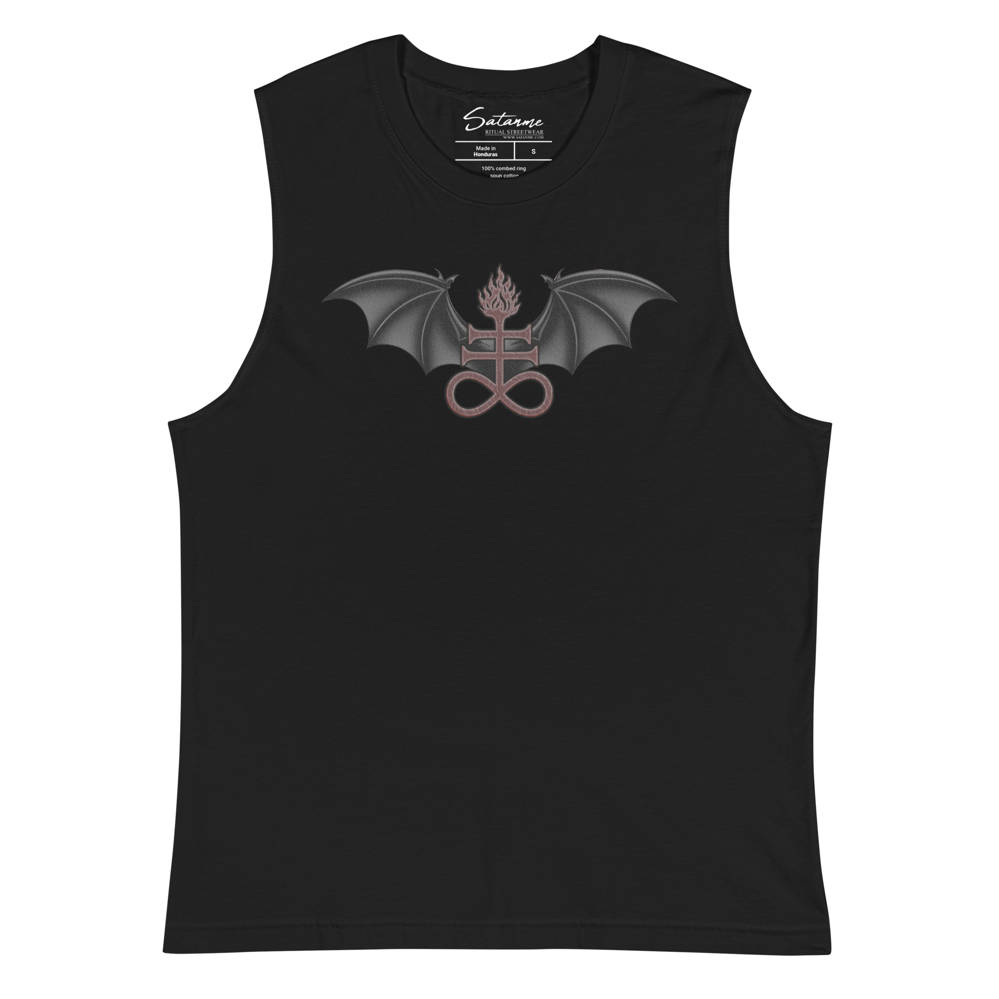 Bat Outta Hell Muscle Shirt - Satanme