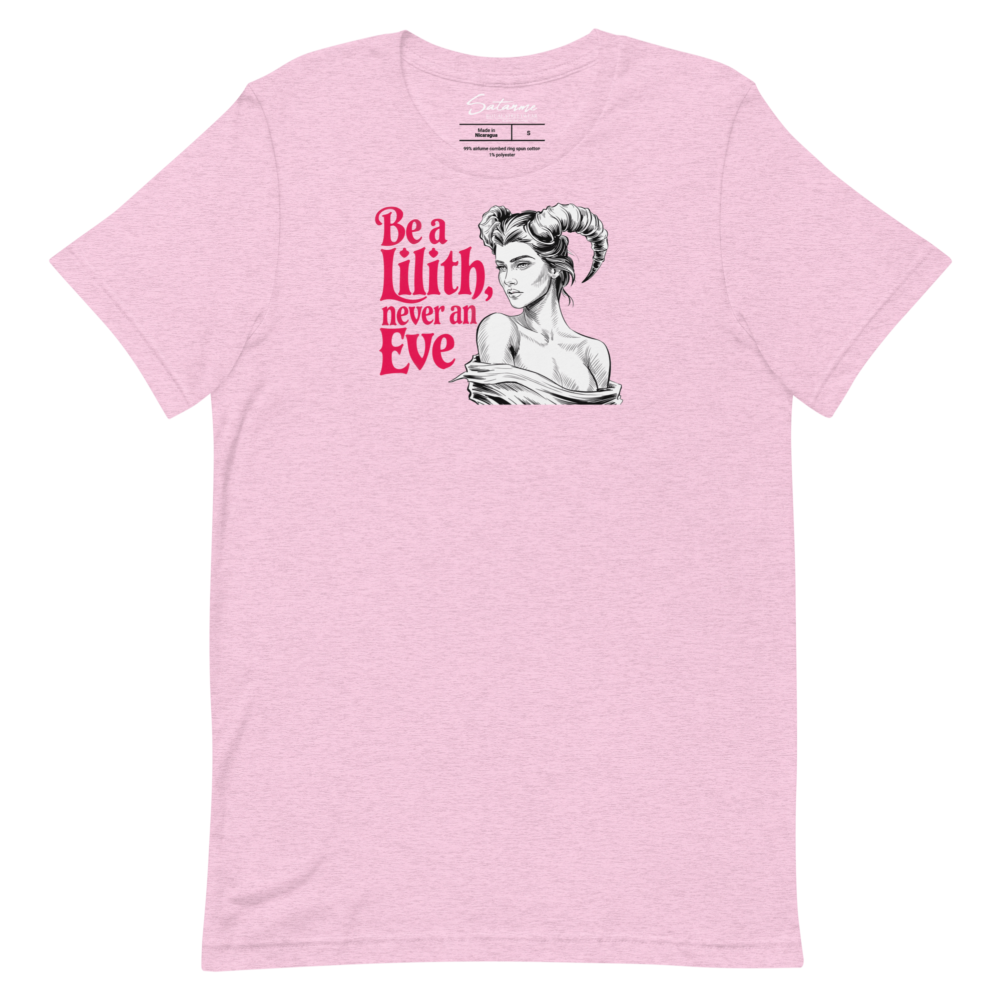 “Be a Lilith, Never an Eve” Women's Shirt - Satanme