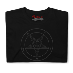 Black as Pitch Baphomet Shirt - Satanme