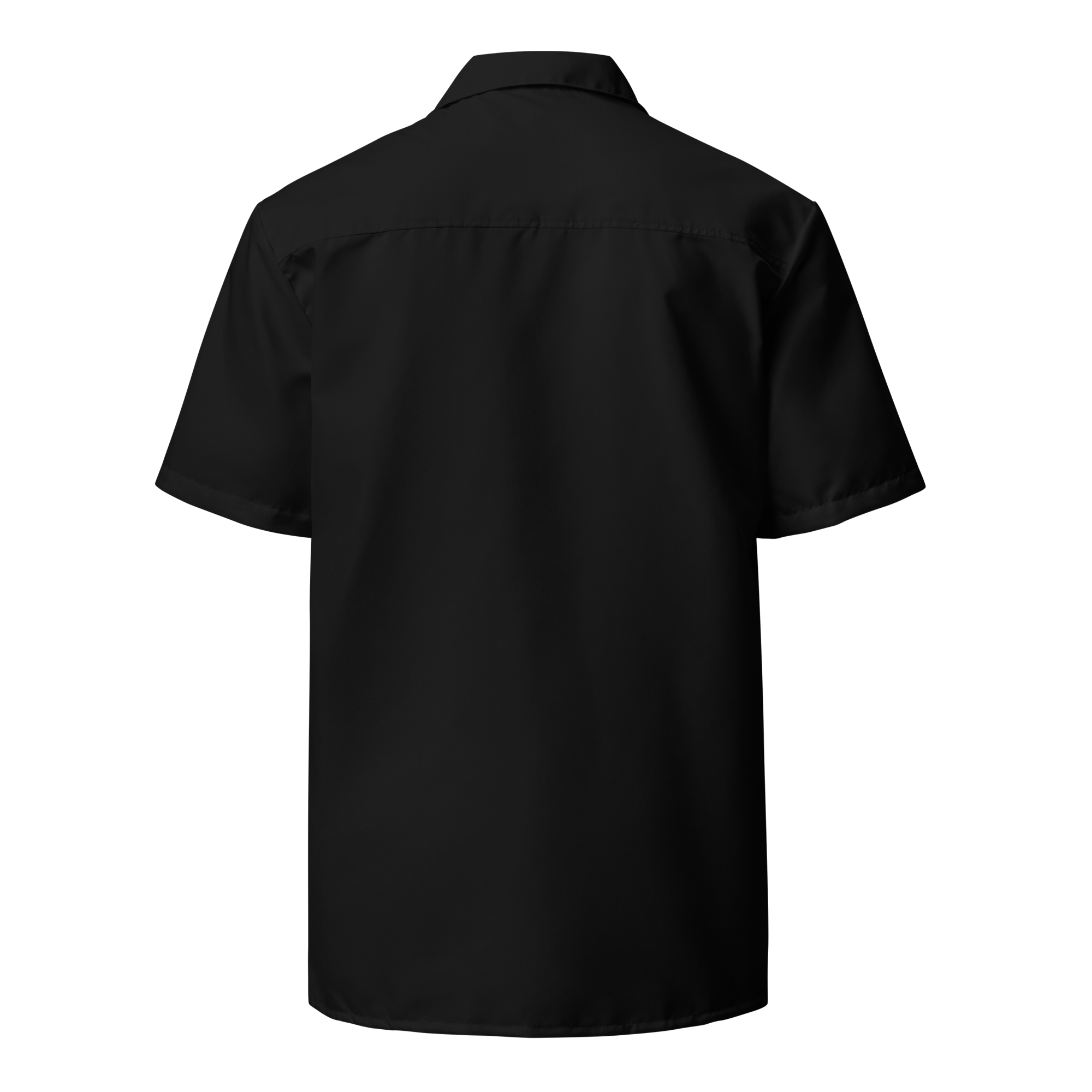 Bone Black Baphomet Camp Shirt - Satanme