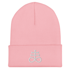 Brimstone Sigil Cuffed Beanie - Satanme