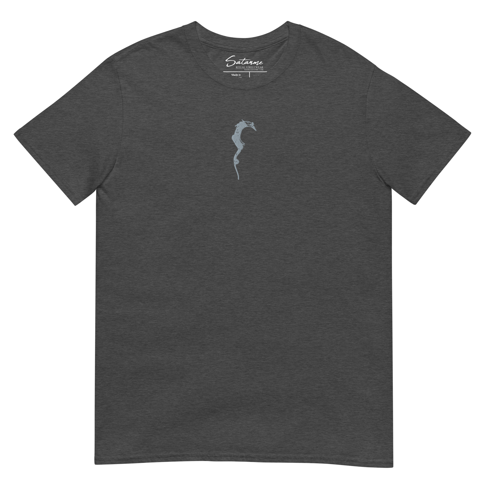 Chapter Dragon Embroidered Shirt - Satanme