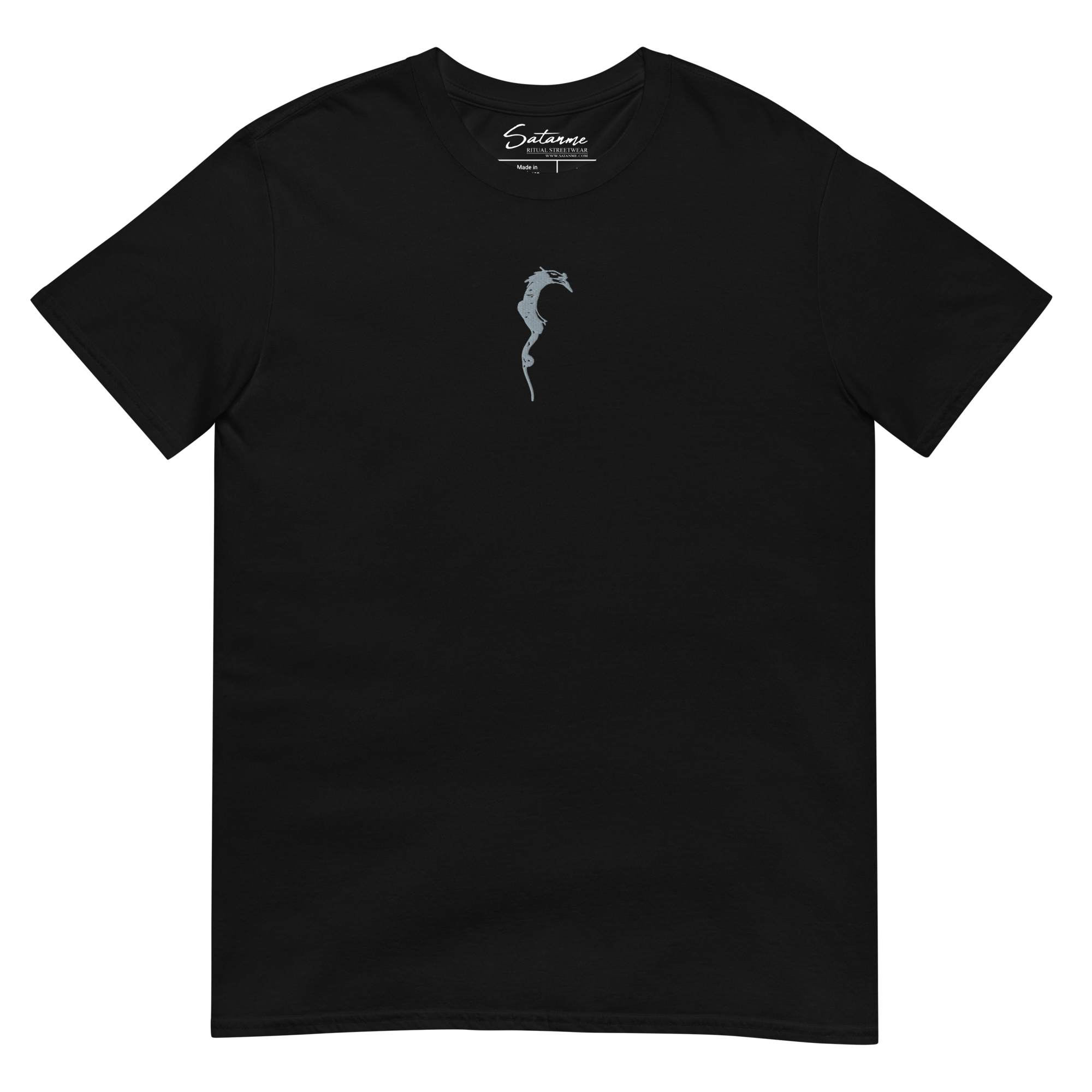 Chapter Dragon Embroidered Shirt - Satanme
