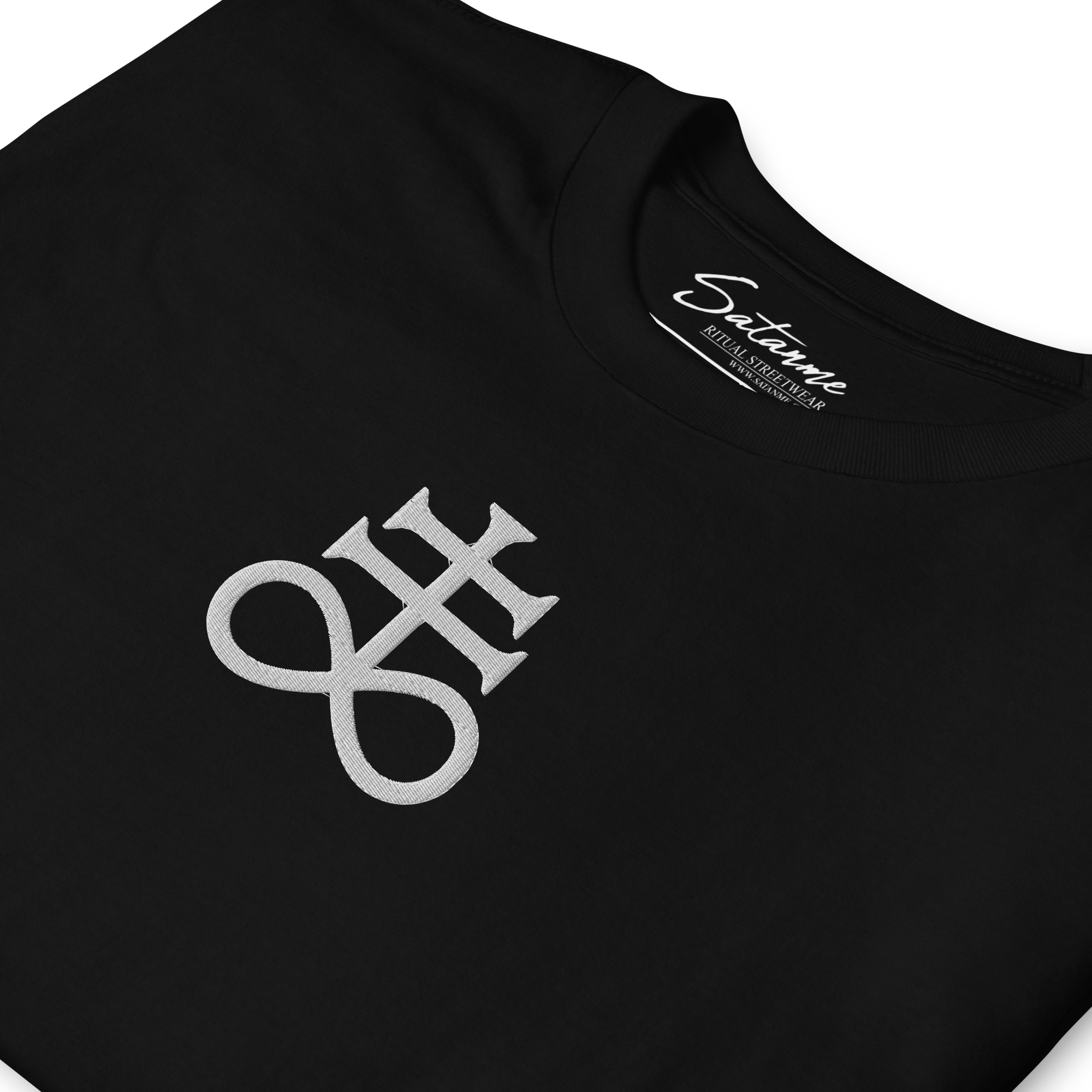Embroidered Brimstone Shirt - Satanme
