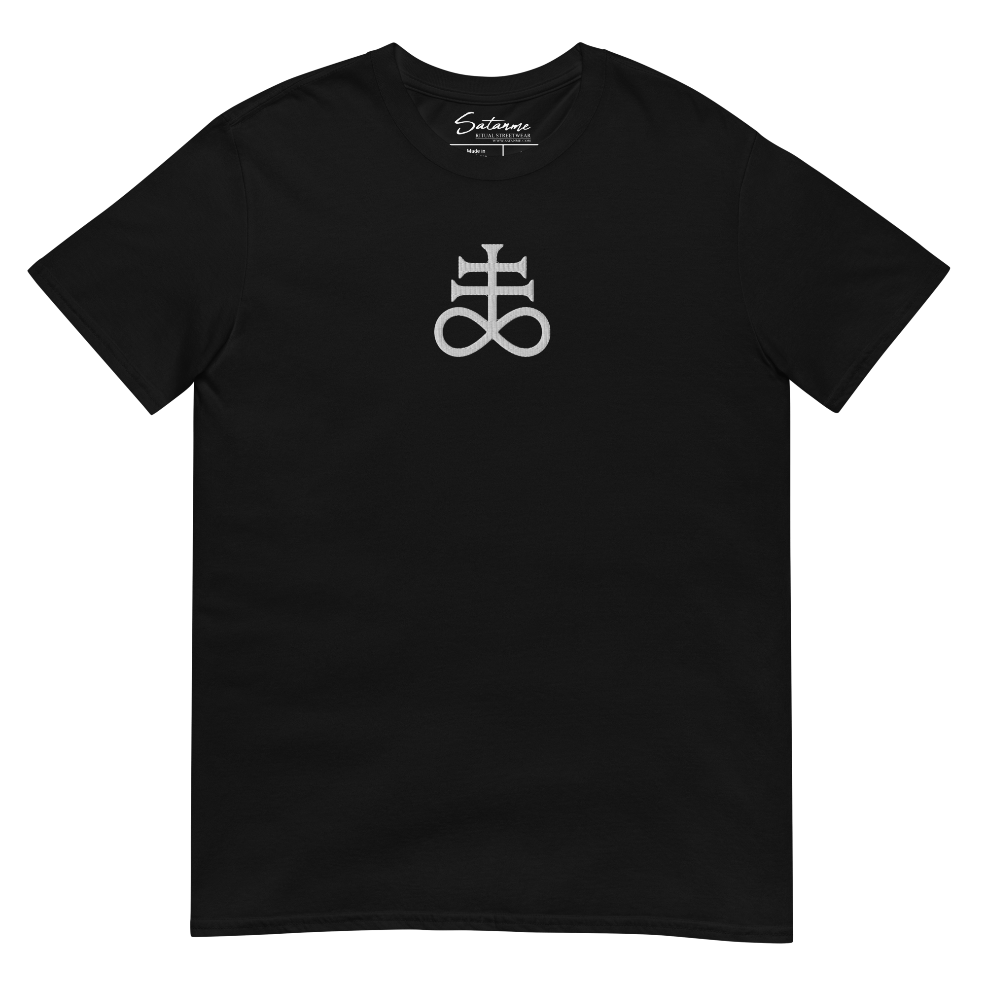 Embroidered Brimstone Shirt - Satanme