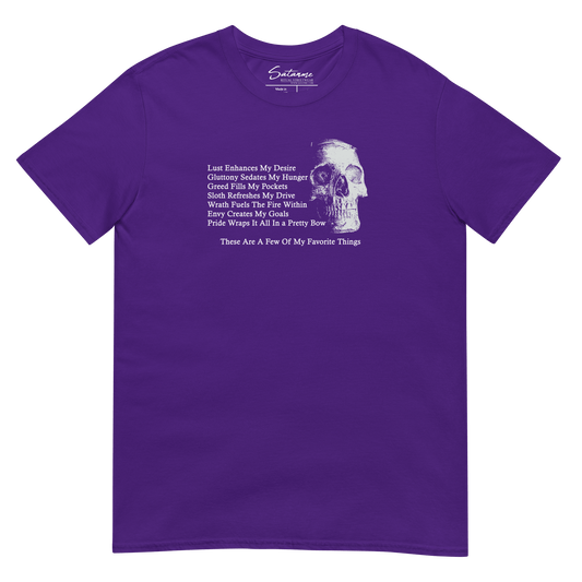 Favorite Sins Shirt - Satanme