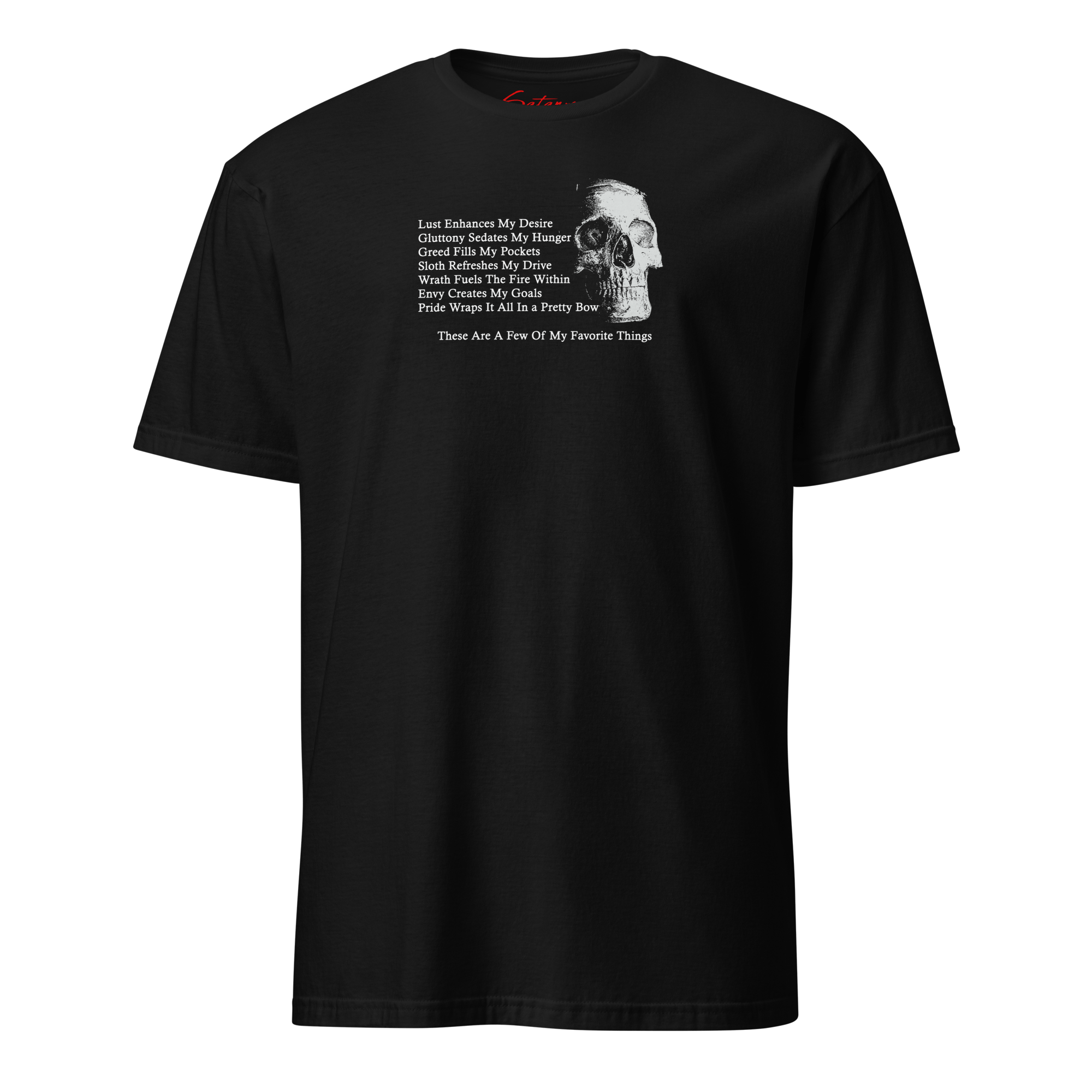 My Favorite Things Shirt - Satanme