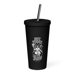 Not Today Jesus Insulated Tumbler - Satanme