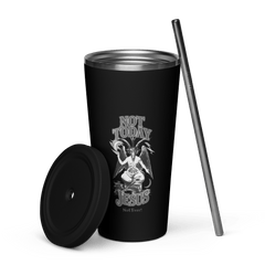 Not Today Jesus Insulated Tumbler - Satanme