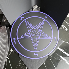 Dynamic 3D Abyssal Baphomet Plaque
