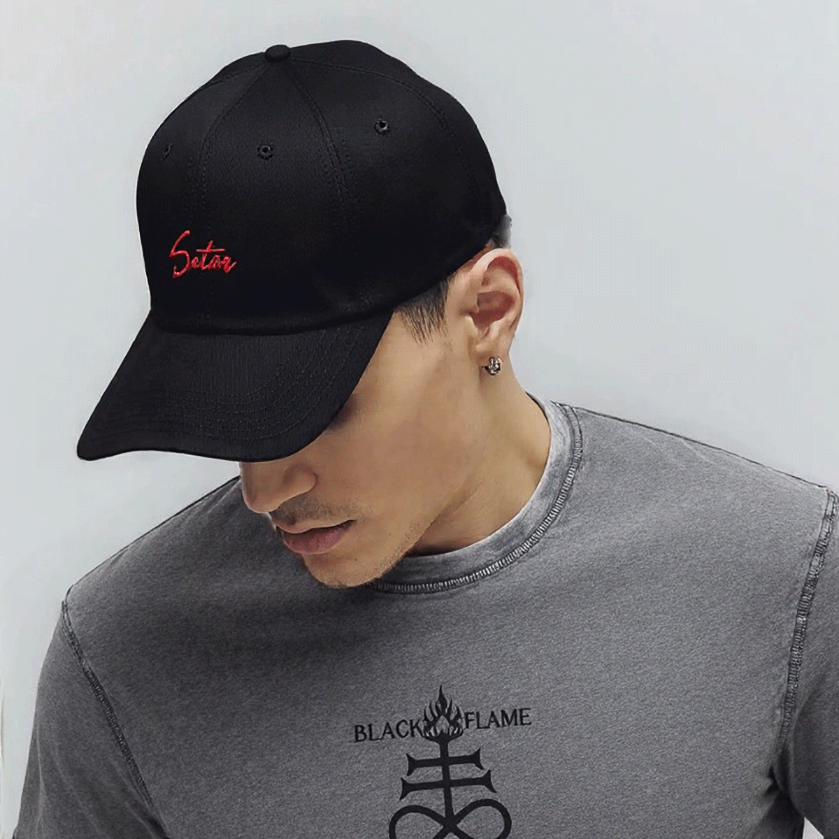 Satan Embroidered Hat - Satanme