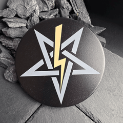 Satanme Ceramic Drink Coasters - Satanme