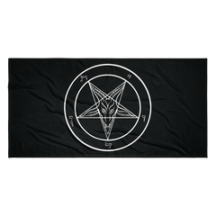 Sigil of Baphomet Ritual Towel - Satanme