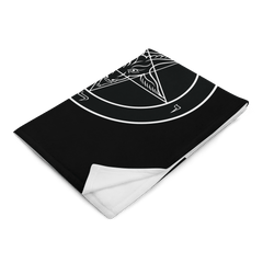 Sigil of Baphomet Throw Blanket - Satanme