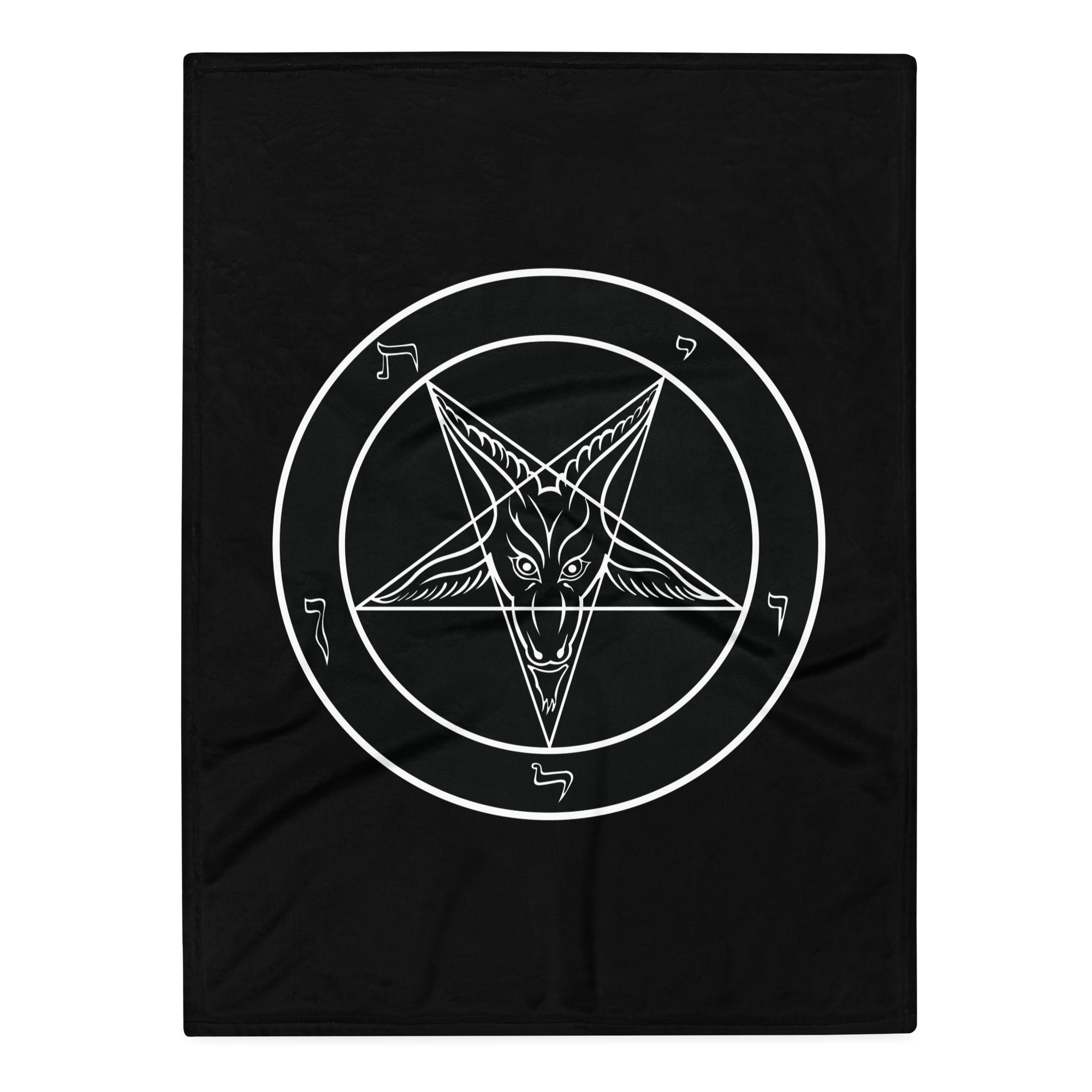 Sigil of Baphomet Throw Blanket - Satanme