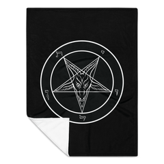 Sigil of Baphomet Throw Blanket - Satanme