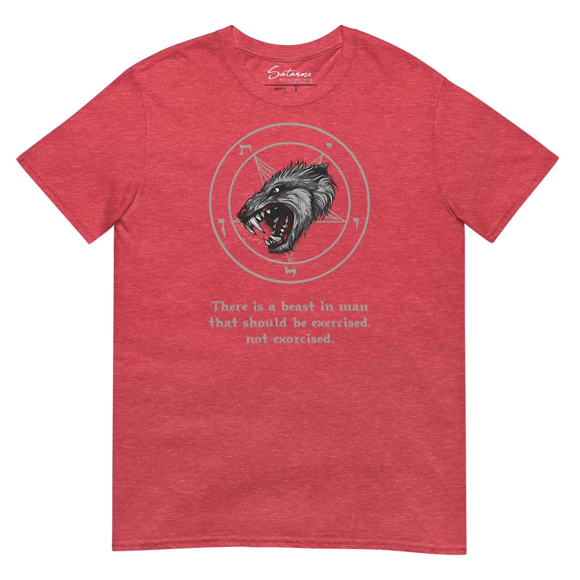 The Beast In Man Shirt - Satanme
