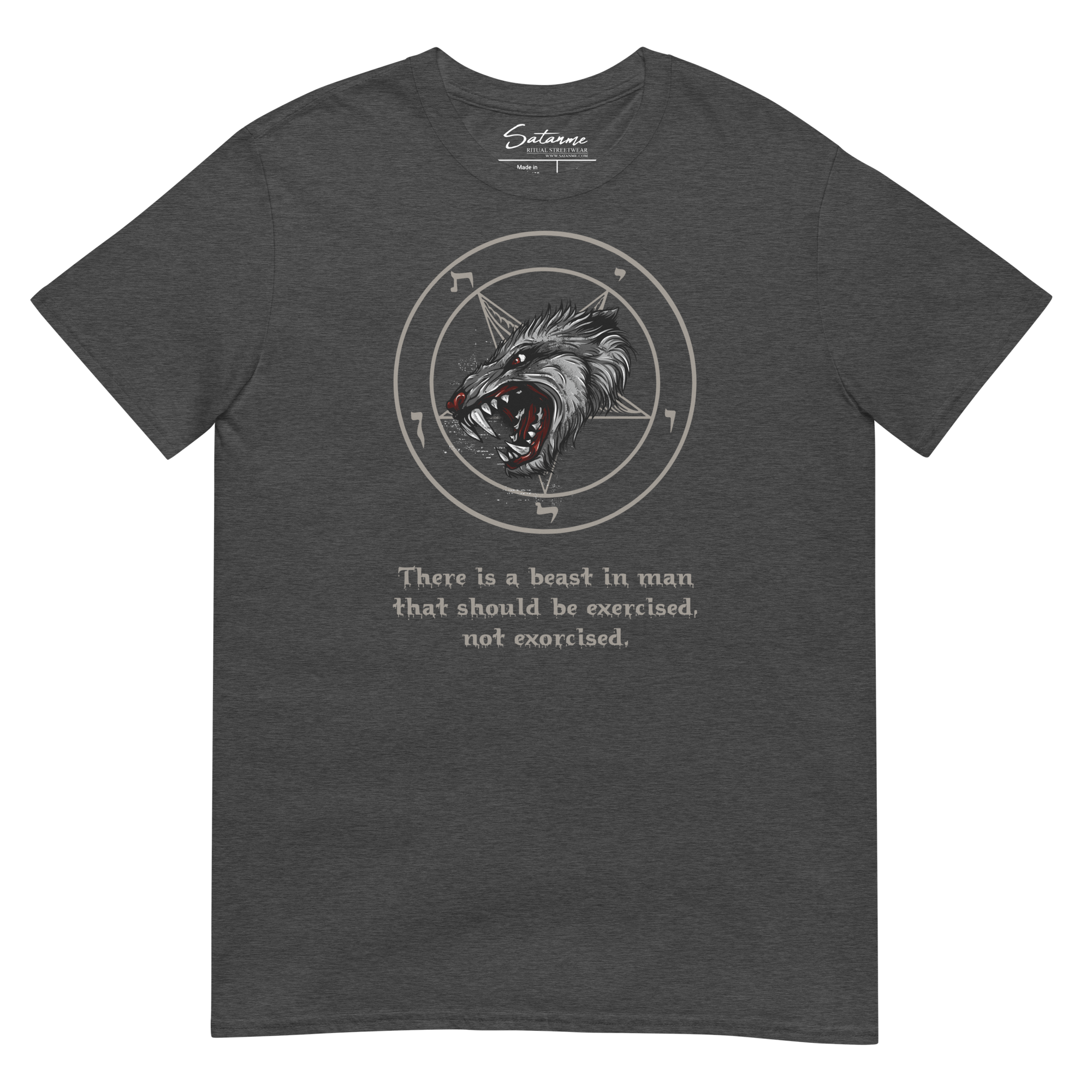 The Beast In Man Shirt - Satanme
