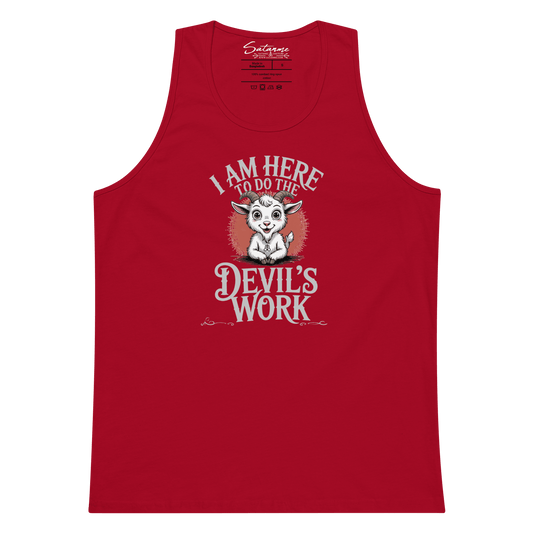 The Devil’s Intern Premium Tank Top - Satanme
