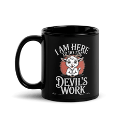 The Devil's Work Coffee Mug - Satanme