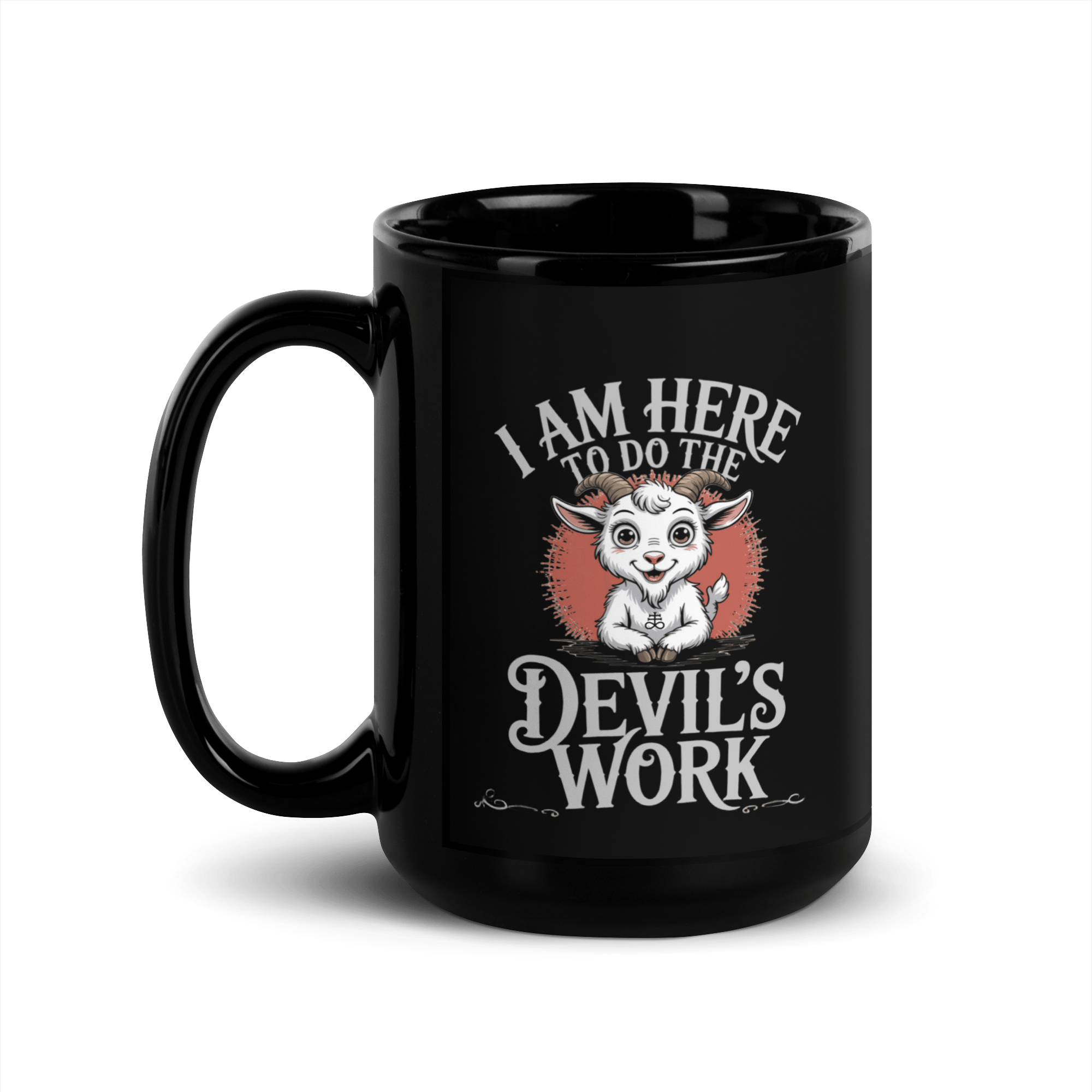 The Devil's Work Coffee Mug - Satanme