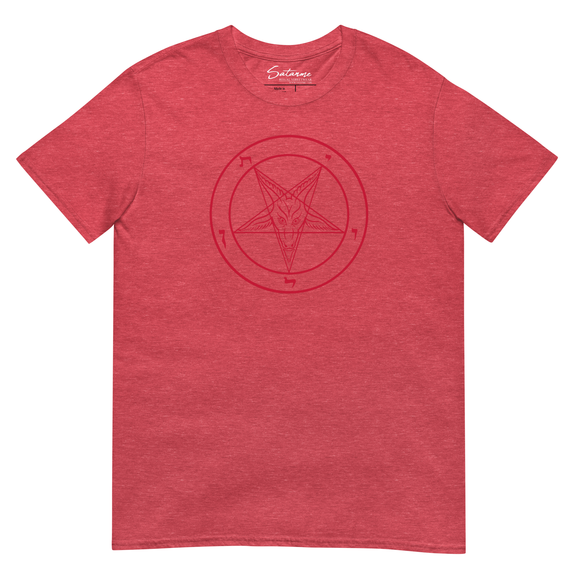 The Red Baphomet Shirt - Satanme