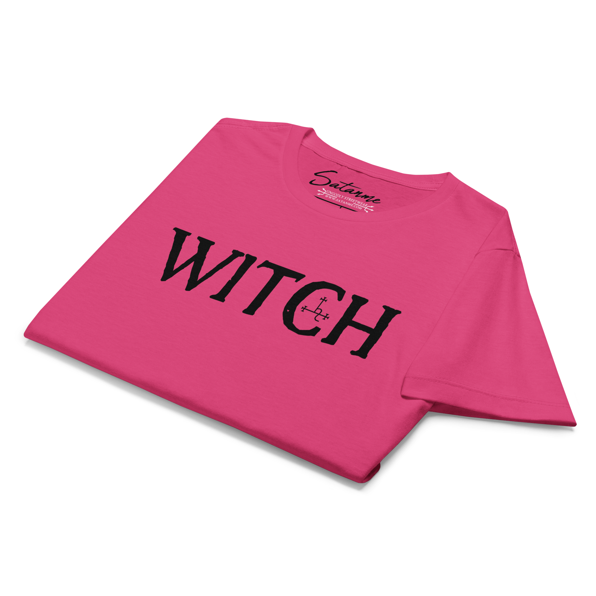 WITCH Women’s Fitted Shirt - Satanme