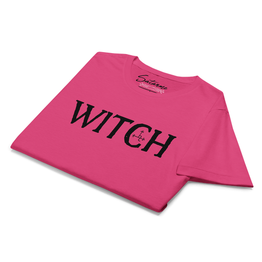 WITCH Women’s Fitted Shirt - Satanme