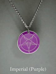 Baphomet Medallion - Hell Forged Steel