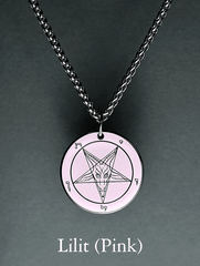 Baphomet Medallion - Hell Forged Steel