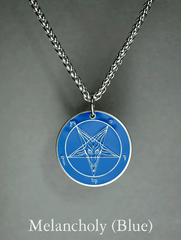 Baphomet Medallion - Hell Forged Steel