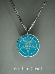 Baphomet Medallion - Hell Forged Steel