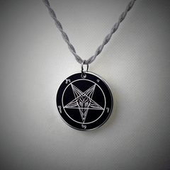 Evening Power - Baphomet Cloisonné Medallion