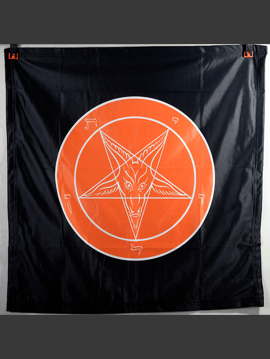 Baph-o'-lantern Baphomet Banner