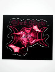 Black Magic Kiss Cut Sticker