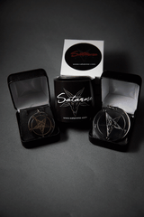 Black as Pitch - Baphomet Cloisonné Medallion