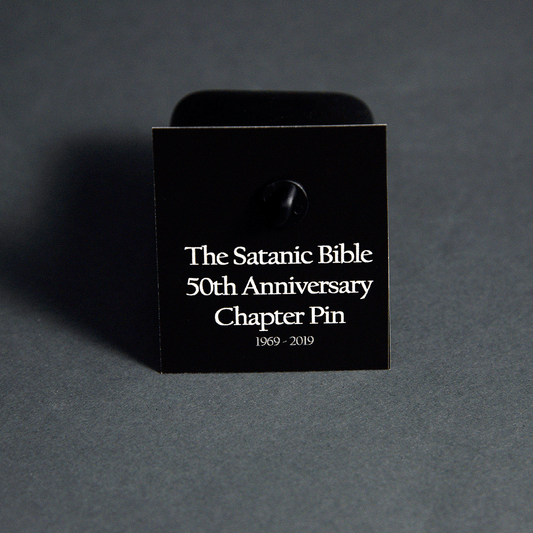 Satanic Bible Chapter Pin (Limited Edition)